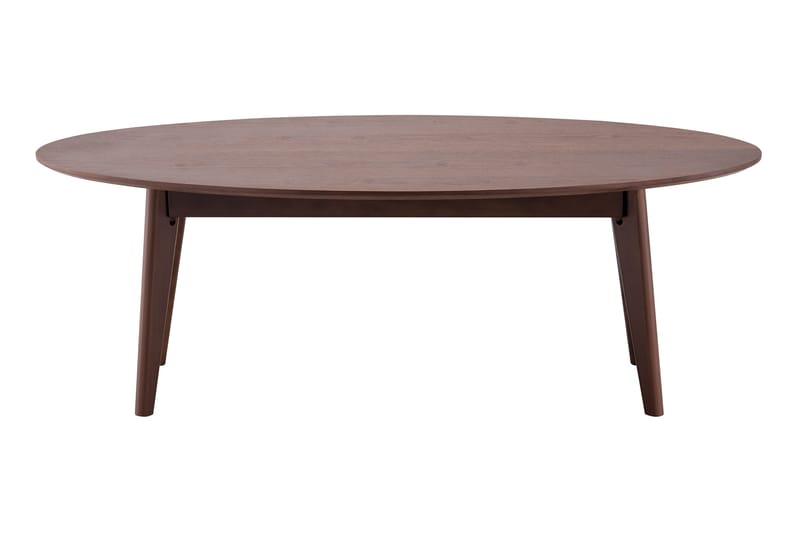 Velo Soffbord Oval 130 cm i trä - Valnöt - Möbler - Bord & matgrupp - Soffbord