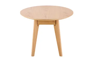 Velo Soffbord Oval 130 cm Massivt trä - Ek - Möbler - Bord & matgrupp - Soffbord