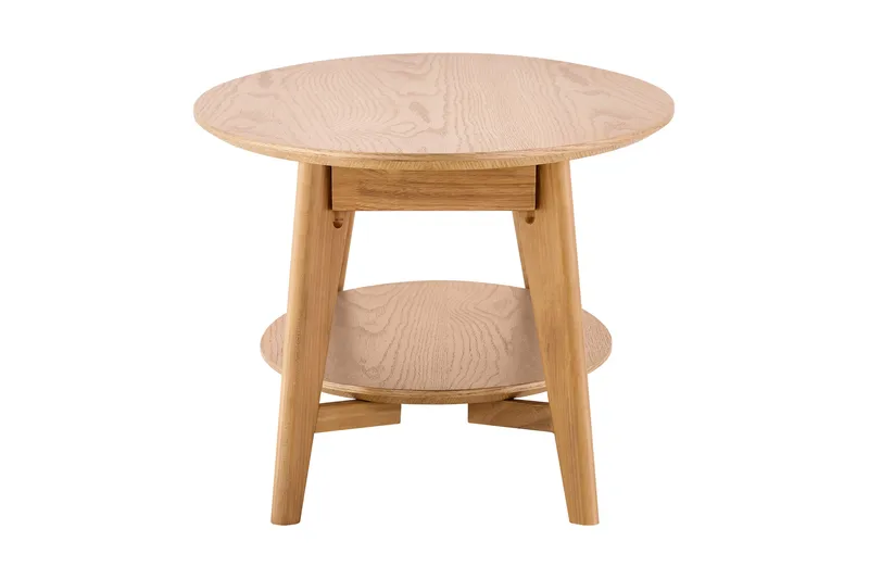 Velo Soffbord Oval 160 cm i trä - Ek - Möbler - Bord & matgrupp - Soffbord
