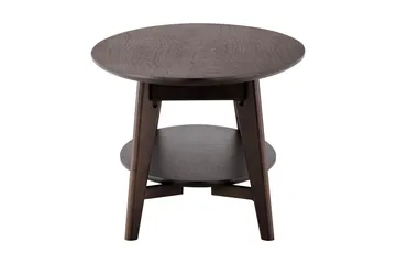 Velo Soffbord Oval 160 cm Massivt trä - Rökt ek - Möbler - Bord & matgrupp - Soffbord