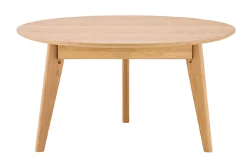 Velo Soffbord Rund 85 cm Massivt trä - Ek - Möbler - Bord & matgrupp - Soffbord