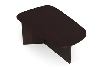 Vento Soffbord 120x70 cm ovalt i trä - Rökt ek - Möbler - Bord & matgrupp - Soffbord