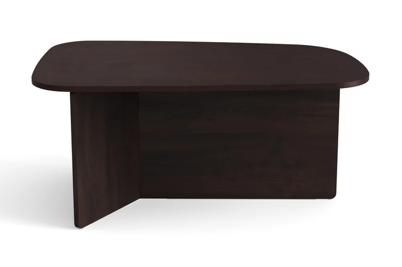 Vento Soffbord 90x60 cm ovalt i trä - Rökt ek - Möbler - Bord & matgrupp - Soffbord