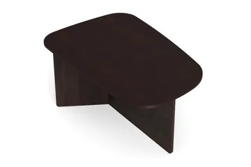 Vento Soffbord 90x60 cm ovalt i trä - Rökt ek - Möbler - Bord & matgrupp - Soffbord