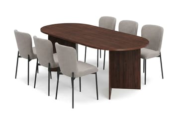 220 cm - Rökt ek