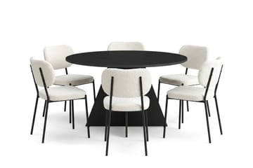 130 cm - Svartlaserad ek