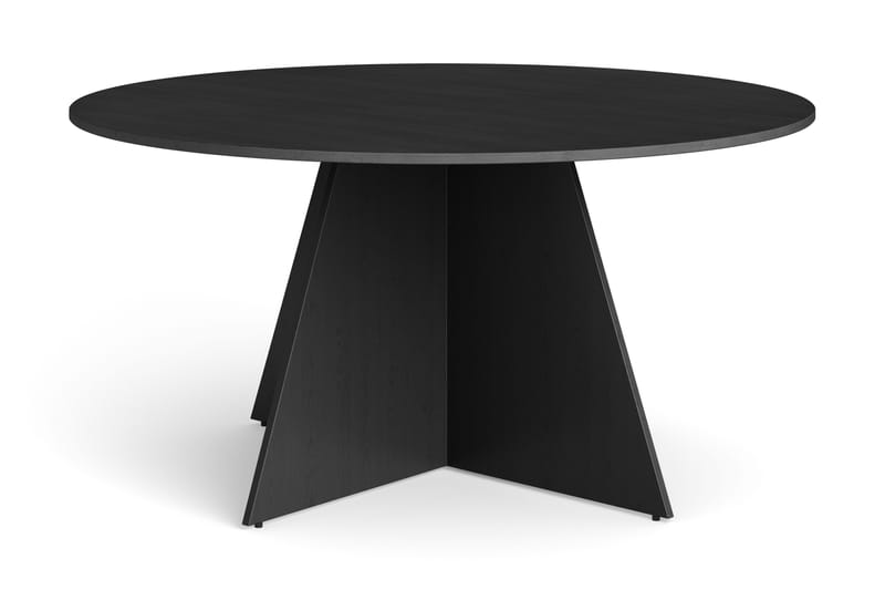 Vera Runt Matbord ø150 cm Fanér, Svart