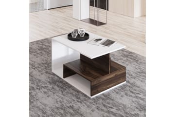 Veradia Soffbord 90 cm - Brun/Vit - Möbler - Bord & matgrupp - Soffbord