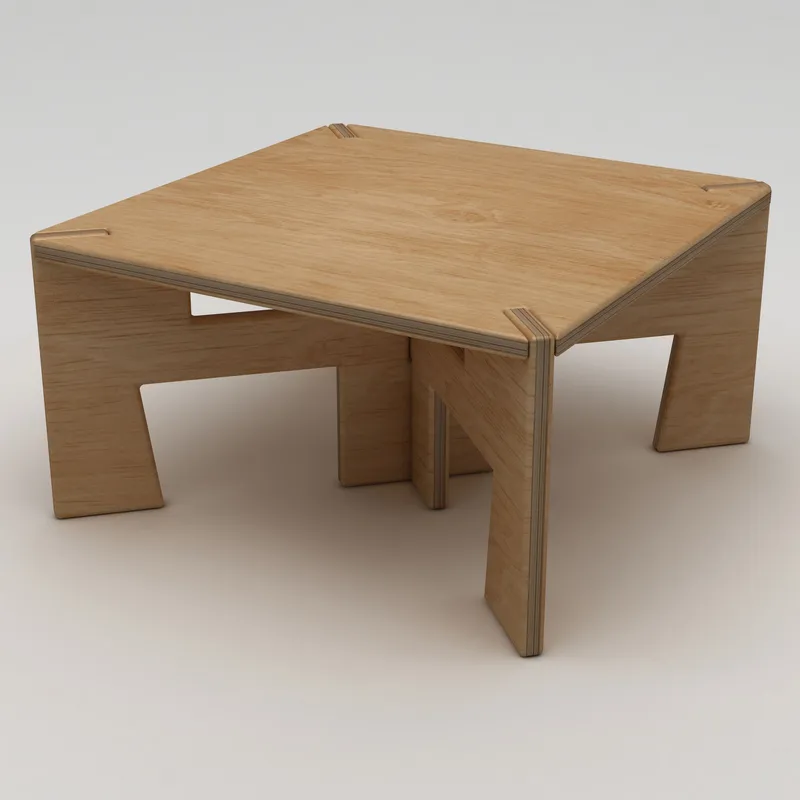 Vetira Soffbord 75 cm, Naturträ