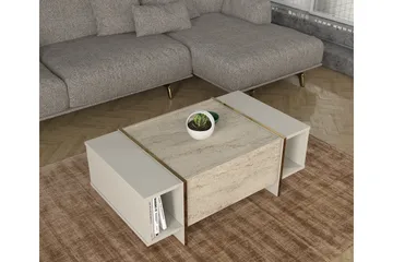 Veyron Soffbord 104 cm - Beige/Sandsten - Möbler - Bord & matgrupp - Soffbord