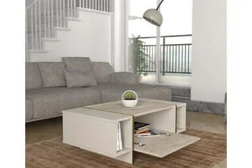 Veyron Soffbord 104 cm - Beige/Sandsten - Möbler - Bord & matgrupp - Soffbord
