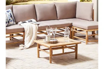 Villa Castelli Soffbord 64x55 cm - Ljusbrun - Möbler - Bord & matgrupp - Soffbord