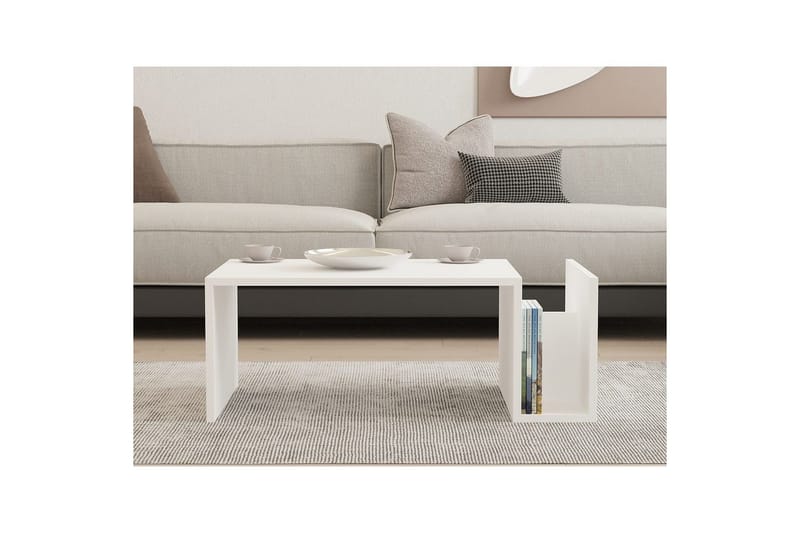 Vimenil Soffbord 87 cm - Vit - Möbler - Bord & matgrupp - Soffbord