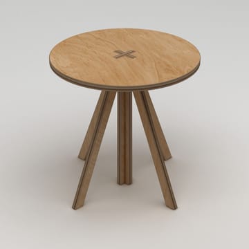 Vimora Matbord 75 cm - Naturligt trä - Möbler - Bord & matgrupp - Matbord & köksbord