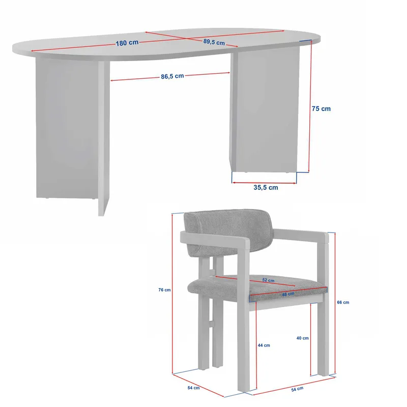 Vintar Matbord- och stolset 180x75x90 cm 7 delar - Milano Valnöt, Mörk valnöt, Brun - Möbler - Bord & matgrupp - Matgrupp