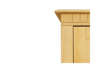 Vitrinskåp Lisa Betsad/Vax - Betsad/Vax - Förvaring - Skåp - Vitrinskåp