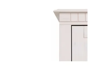 Vitrinskåp Lisa Vit - Vit - Förvaring - Skåp - Vitrinskåp