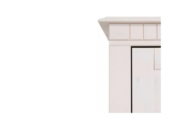 Vitrinskåp Lisa Vit - Vit - Förvaring - Skåp - Vitrinskåp