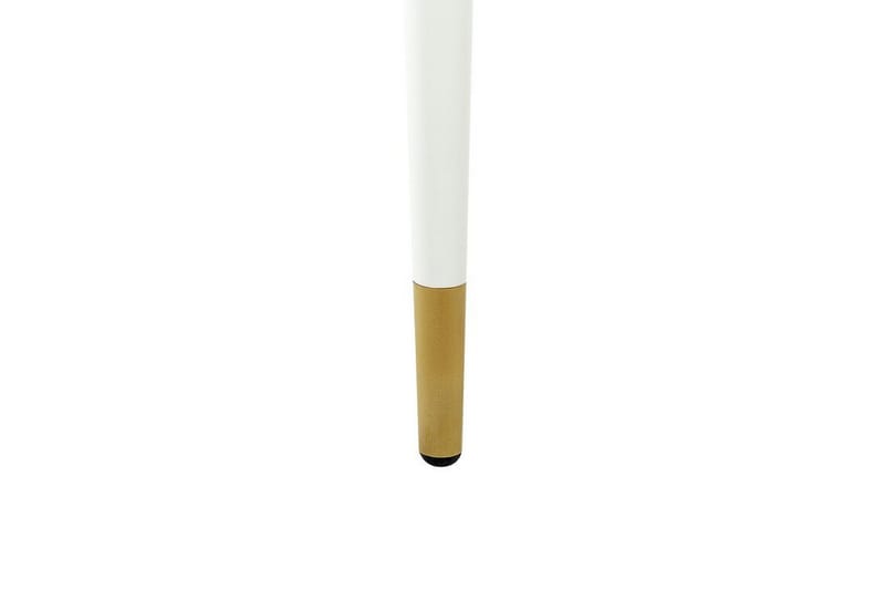 Wellon Litet Runt Matbord 80 cm med Marmor- och Metallutseende - Vit|Guld - Möbler - Bord & matgrupp - Marmorbord