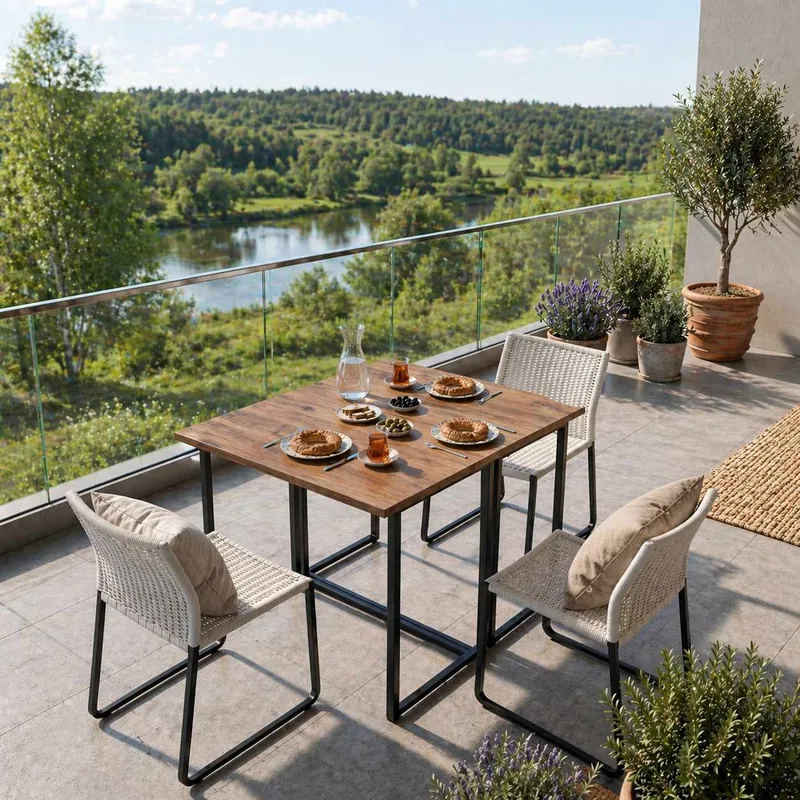 Xenor Fällbord 90x75x80 cm - Atlantic Pine - Möbler - Bord & matgrupp - Klaffbord & hopfällbart bord