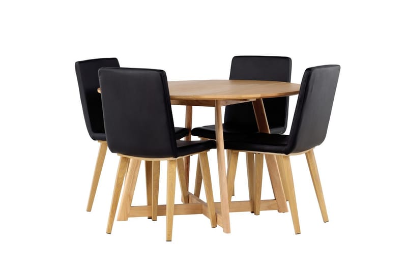 Yakidon Matbord 120 cm med 4 Today Matstol - Möbler - Bord & matgrupp - Matgrupp