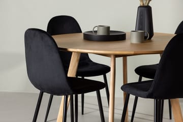 Yakidon Matbord 120 cm med 4 Polar Köksstol - Möbler - Bord & matgrupp - Matgrupp