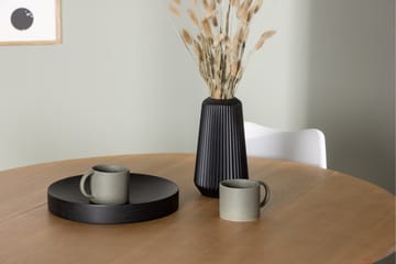 Yakidon Matgrupp  120 cm Rund med 4 Zeno stolar - Brun - Möbler - Bord & matgrupp - Matgrupp