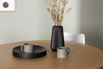 Yakidon Matgrupp  120 cm Rund med 4 Zeno stolar - Brun - Möbler - Bord & matgrupp - Matgrupp