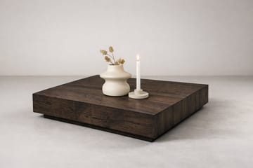 York Kvadratiskt Soffbord 80 cm i Trä - Mörkbrun - Möbler - Bord & matgrupp - Soffbord