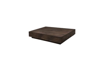 York Kvadratiskt Soffbord 80 cm i Trä - Mörkbrun - Möbler - Bord & matgrupp - Soffbord