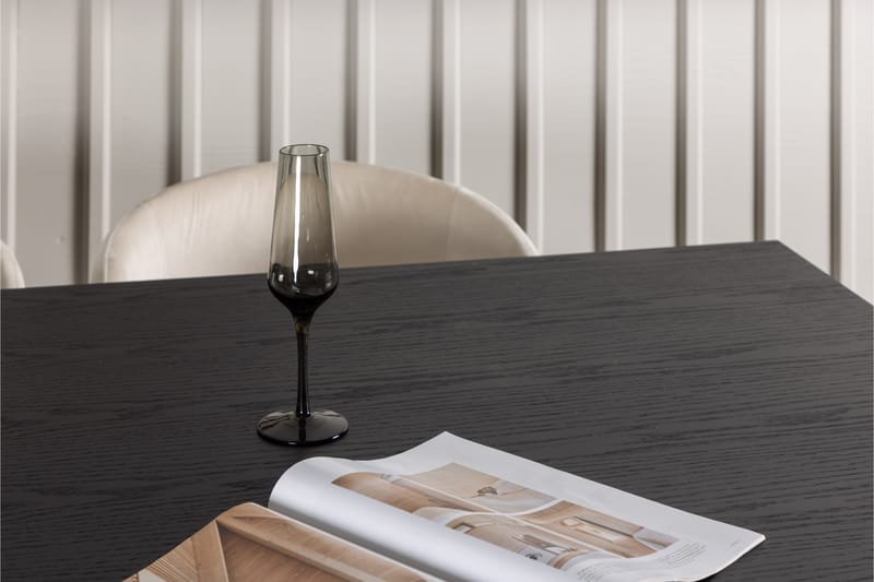 Ystad Matgrupp  220 cm Rektangulär med 6 Berit stolar - Beige - Möbler - Bord & matgrupp - Matgrupp