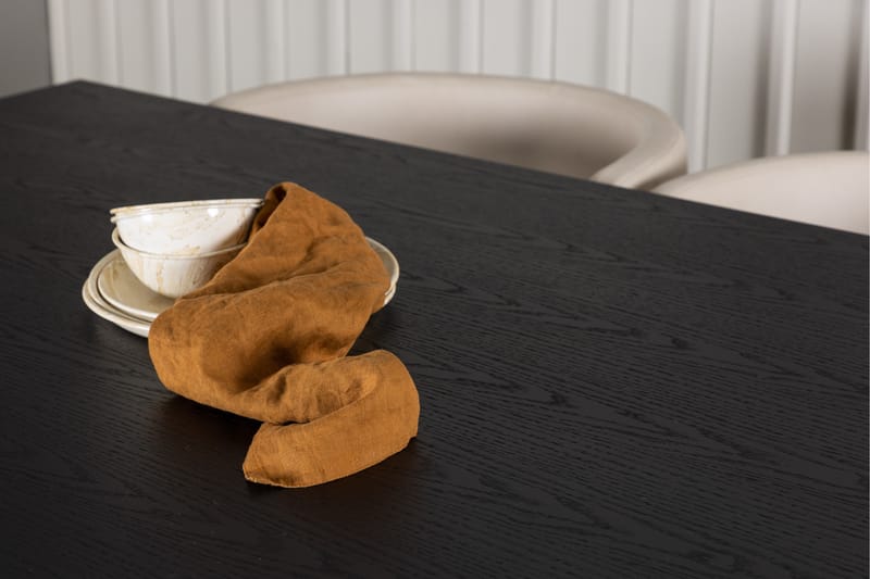 Ystad Matgrupp  220 cm Rektangulär med 6 Simrishamn stolar - Beige - Möbler - Bord & matgrupp - Matgrupp