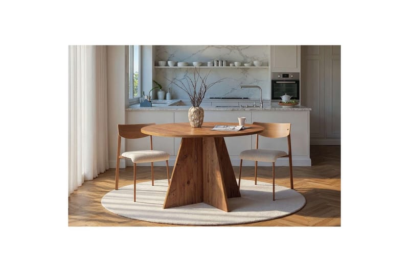 Zalen Matbord 120 cm - Beige - Möbler - Bord & matgrupp - Matbord & köksbord