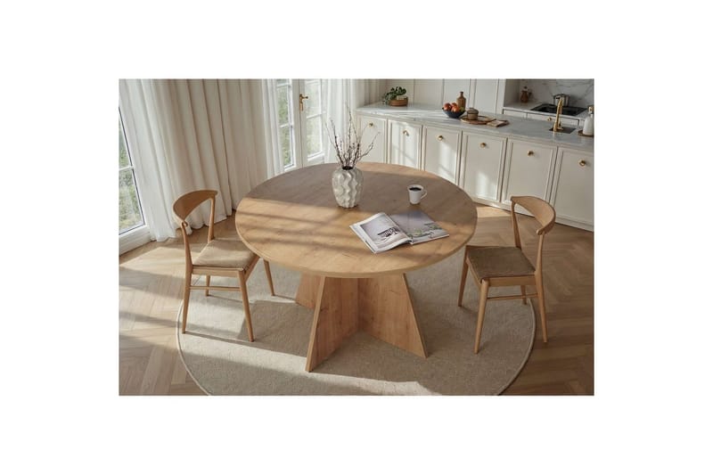 Zalen Matbord 120 cm - Brun - Möbler - Bord & matgrupp - Matbord & köksbord