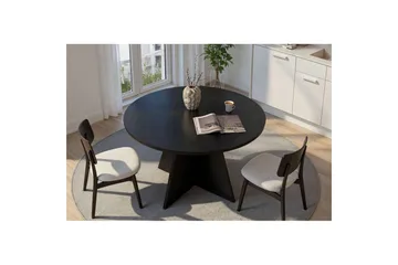 Zalen Matbord 120 cm - Svart - Möbler - Bord & matgrupp - Matbord & köksbord