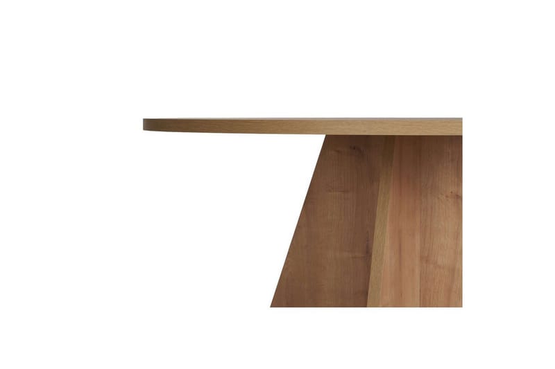Zalen Runt Matbord 120 cm med Trä- och Ekutseende - Brun - Möbler - Bord & matgrupp - Matbord & köksbord