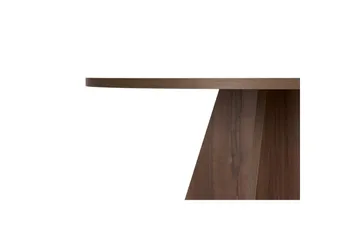Zalen Runt Matbord 120 cm med Trä- och Valnötsutseende - Brun - Möbler - Bord & matgrupp - Matbord & köksbord