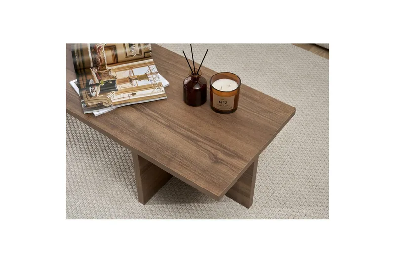 Zephral Soffbord 120 cm - Brun - Möbler - Bord & matgrupp - Soffbord