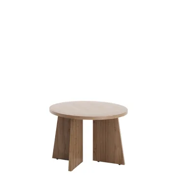 Zeyrin Soffbord 59 cm Rund - Brun - Möbler - Bord & matgrupp - Soffbord