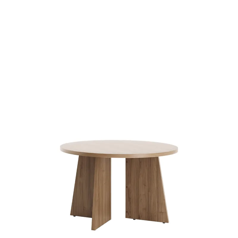 Zeyrin Soffbord 76 cm Rund, Brun