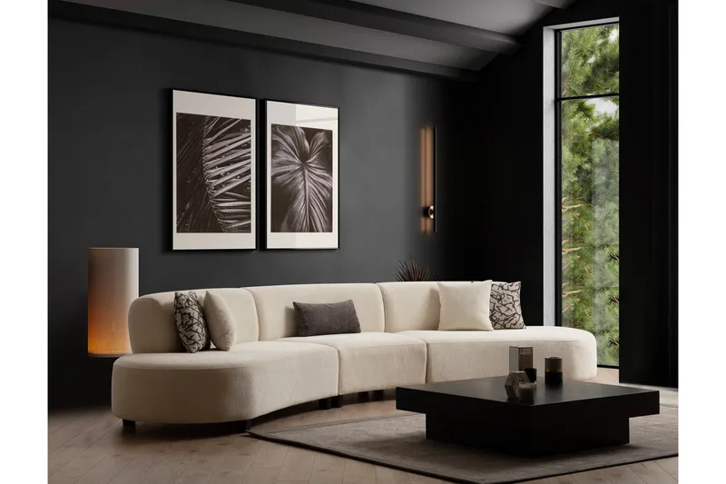 Dariya Soffa 5-sits - Beige - Möbler - Soffa