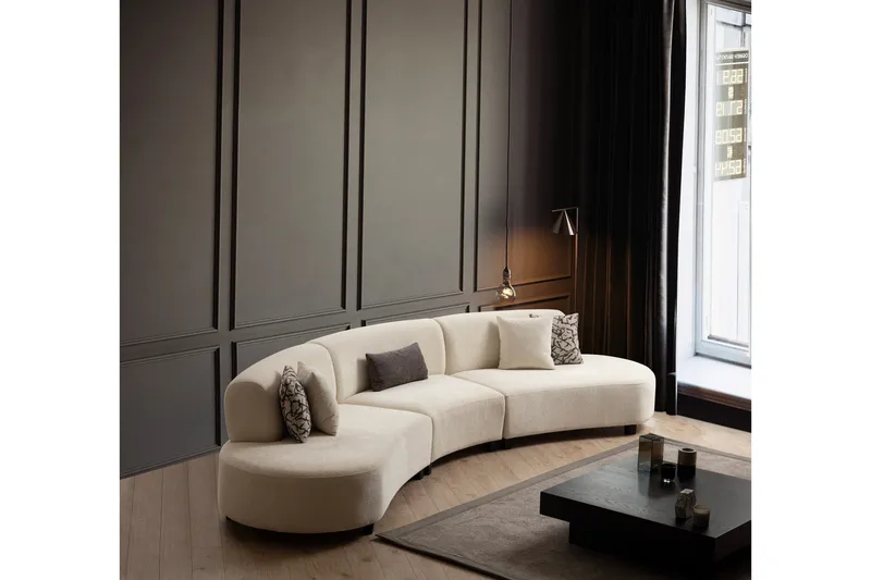 Dariya Soffa 5-sits - Beige - Möbler - Soffa