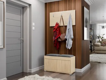 Agawal Hallmöbelset - Brun - Möbler - Hallmöbler - Möbelset för hall & entre