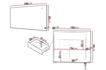 Agawal Hallmöbelset - Möbler - Hallmöbler - Möbelset för hall & entre