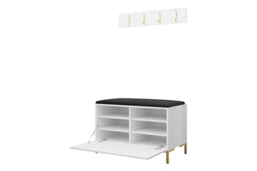 Ahsamin Hallmöbelset - Beige/Grå - Möbler - Hallmöbler - Möbelset för hall & entre
