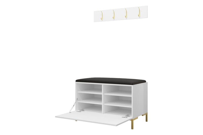 Ahsamin Hallmöbelset - Beige/Grå - Möbler - Hallmöbler - Möbelset för hall & entre