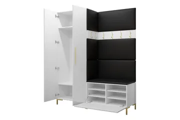 Ahsamin Hallmöbelset - Brun/Beige - Möbler - Hallmöbler - Möbelset för hall & entre