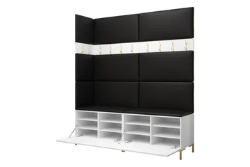 Ahsamin Hallmöbelset - Vit - Möbler - Hallmöbler - Möbelset för hall & entre