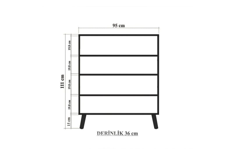 Anaya Hallmöbelset - Mörkblå - Möbler - Hallmöbler - Möbelset för hall & entre