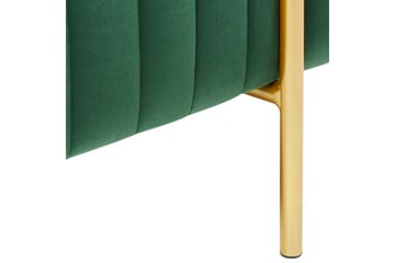 Bänk Dayton Grön/guld - Grön/guld - Möbler - Hallmöbler - Hallbänk
